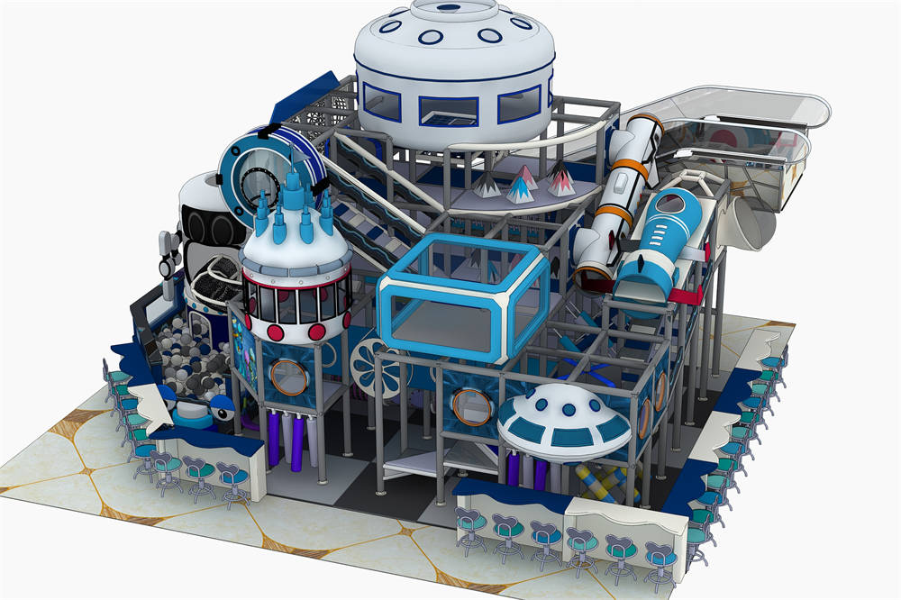 太空主题软体游乐场